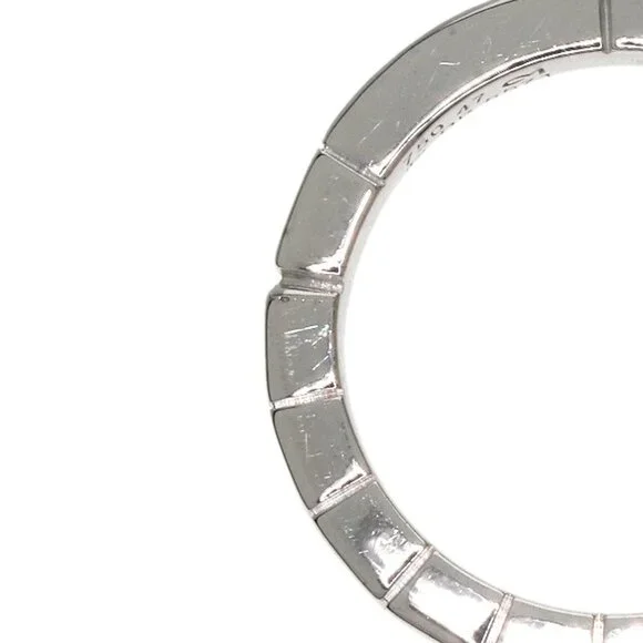 CARTIER 18k White Gold Diamond Lanier Ring - Picture 9 of 10